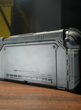 肥熊适用任天堂NS Switch2代 NS2游戏机保护壳战术防摔保护套外壳增强手柄套手柄可拆卸带上盖配件