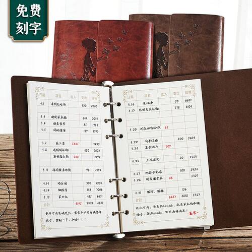 现金日记账本手帐家庭存款小学生
