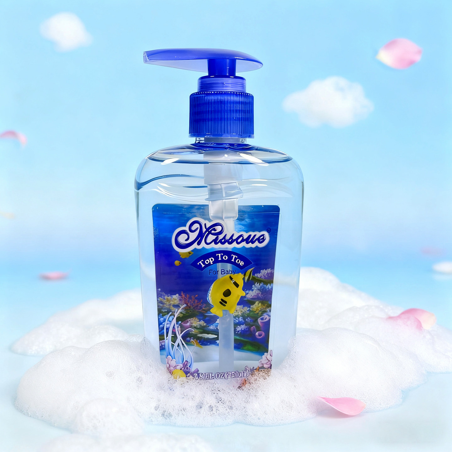 蜜语新生婴儿洗发沐浴二合一宝宝专用儿童洗发露无硅油温和进口