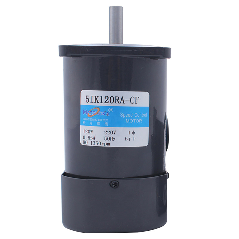 松岗定速光轴380v电机交流变频异步调速三相220v微小型教学电动机