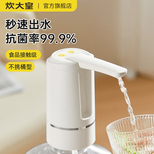 炊大皇抽水器电动取水器桶装双定量抽水机