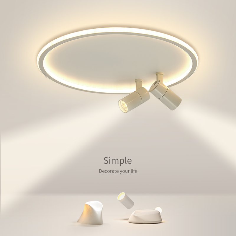 极简大厅大气轻奢高级感创意灯具