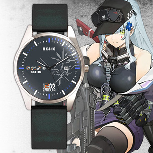 少女前线2追放手表HK416可露凯电子表WA2000玛绮朵动漫周边石英表