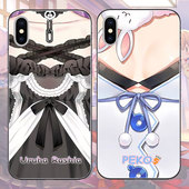holo手机壳live润羽露西娅紫米棕兔田佩克拉PEKO动漫周边软保护套
