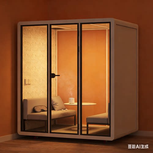 隔音睡眠仓隔音房睡眠舱隔音舱静音舱录音棚家用家庭移动室内小屋