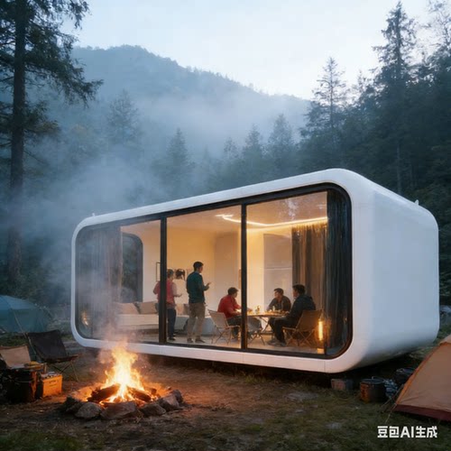 太空舱移动房别墅民宿度假村苹果仓休息室户外办公室集装箱住人