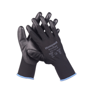 霍尼韦尔手套劳保耐磨工作PU涂层薄款透气耐磨防滑工作男女防护
