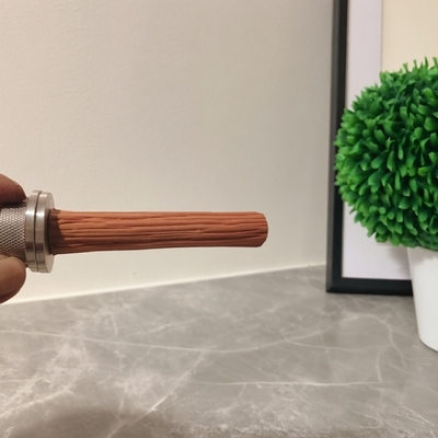 鹦鹉站棍定制直杆长10厘米粗1.5厘米野梨木站杆配高端304不锈钢