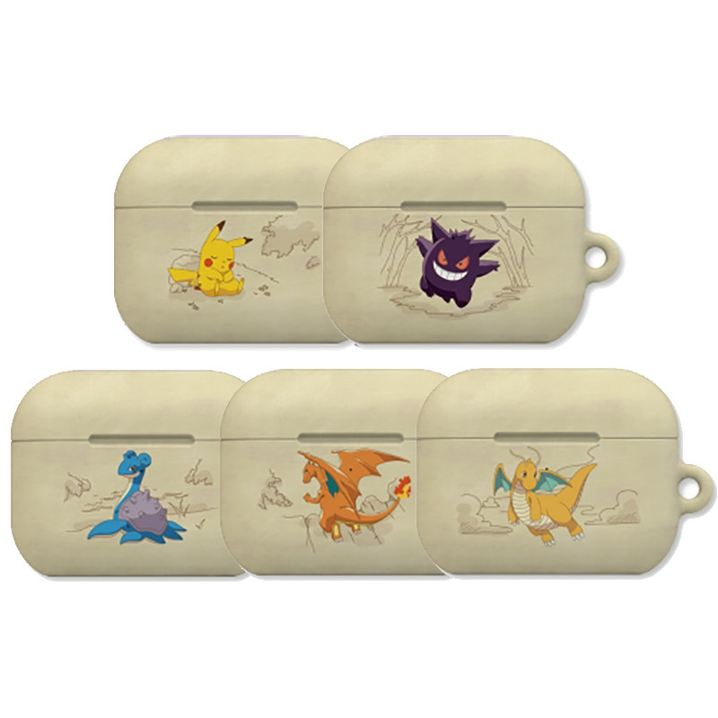 韩国正品宝可梦皮卡丘复古适用苹果Airpods pro3代耳机套硬壳防摔,模玩/动漫/周边/娃圈三坑/桌游,动漫3C周边/数码电器,淘宝优惠券,粉丝福利购,淘宝优惠卷