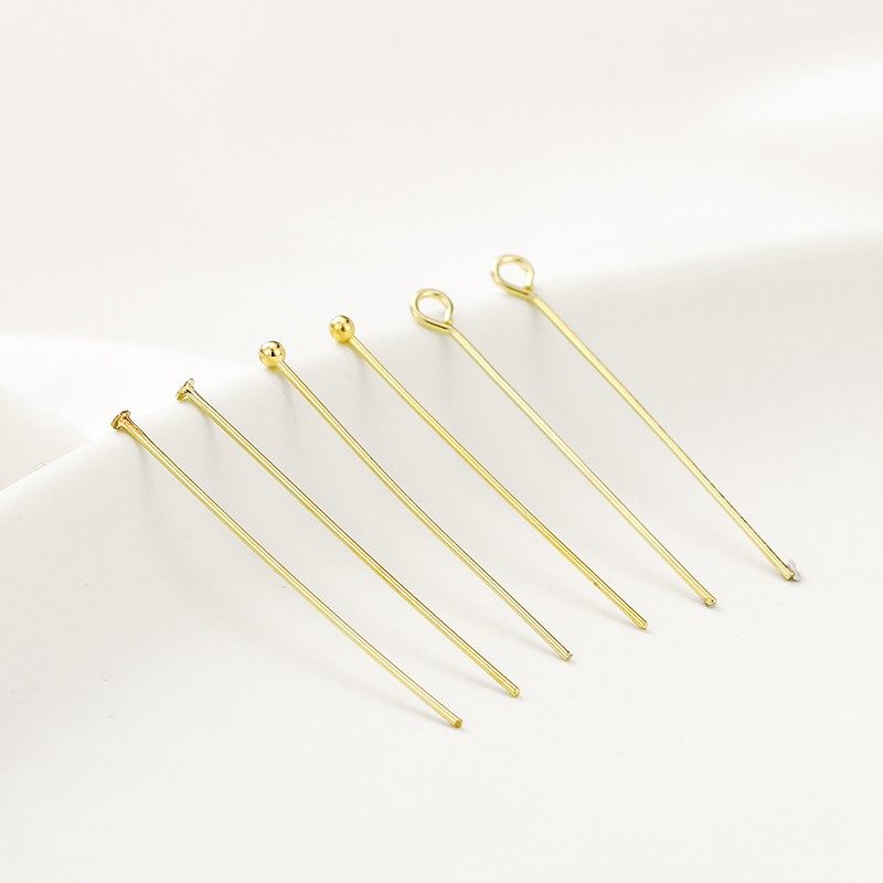 DIY 쥬얼리 액세서리 금속 T 바늘 9 자 바늘 둥근 머리 바늘 수제 귀걸이 귀걸이 팔찌 펜던트 펜던트 재료 패키지