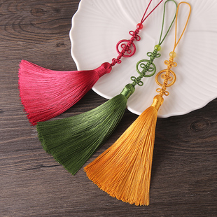 纯手工编织好运连连挂件古风汉服压襟流苏中国风包挂吊饰乐器穗子