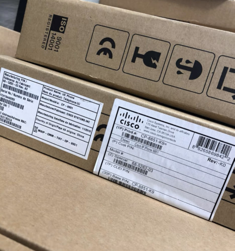 CISCO CP-8811/8841/8845/8851/8861/8865-K9 思科IP网络电话机