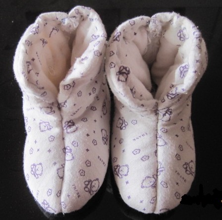 婴幼儿软底棉靴新生绒厚宝宝鞋