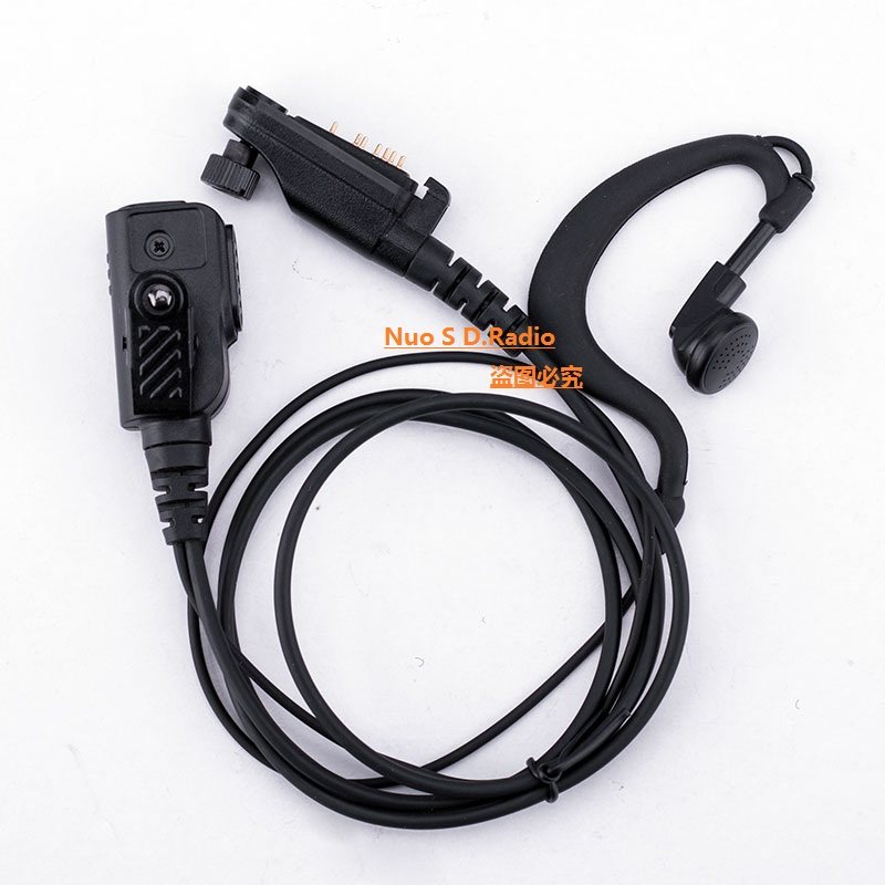 PD680,X1P,X1E,X1,PD600 对讲机耳机 大PTT通话清晰抗噪音