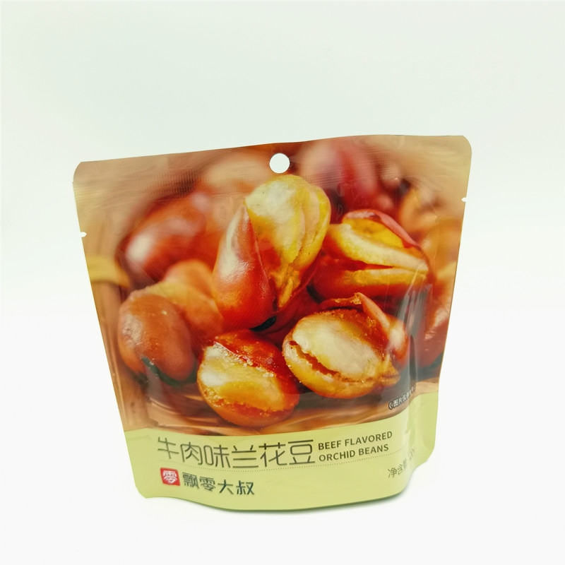 飘零大叔牛肉味兰花豆120克下酒菜传统食品佐餐蚕豆办公司零食