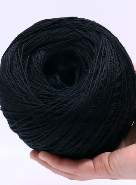 小卷黑色苎麻线 苎麻绳子 白色麻绳 麻线 手工用线 纳鞋线 吊牌线