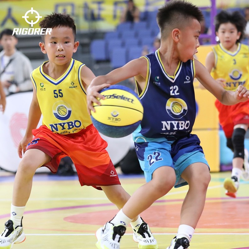 准者儿童篮球服数码印训练营比赛训练学生队服NYBO同款青少年球服