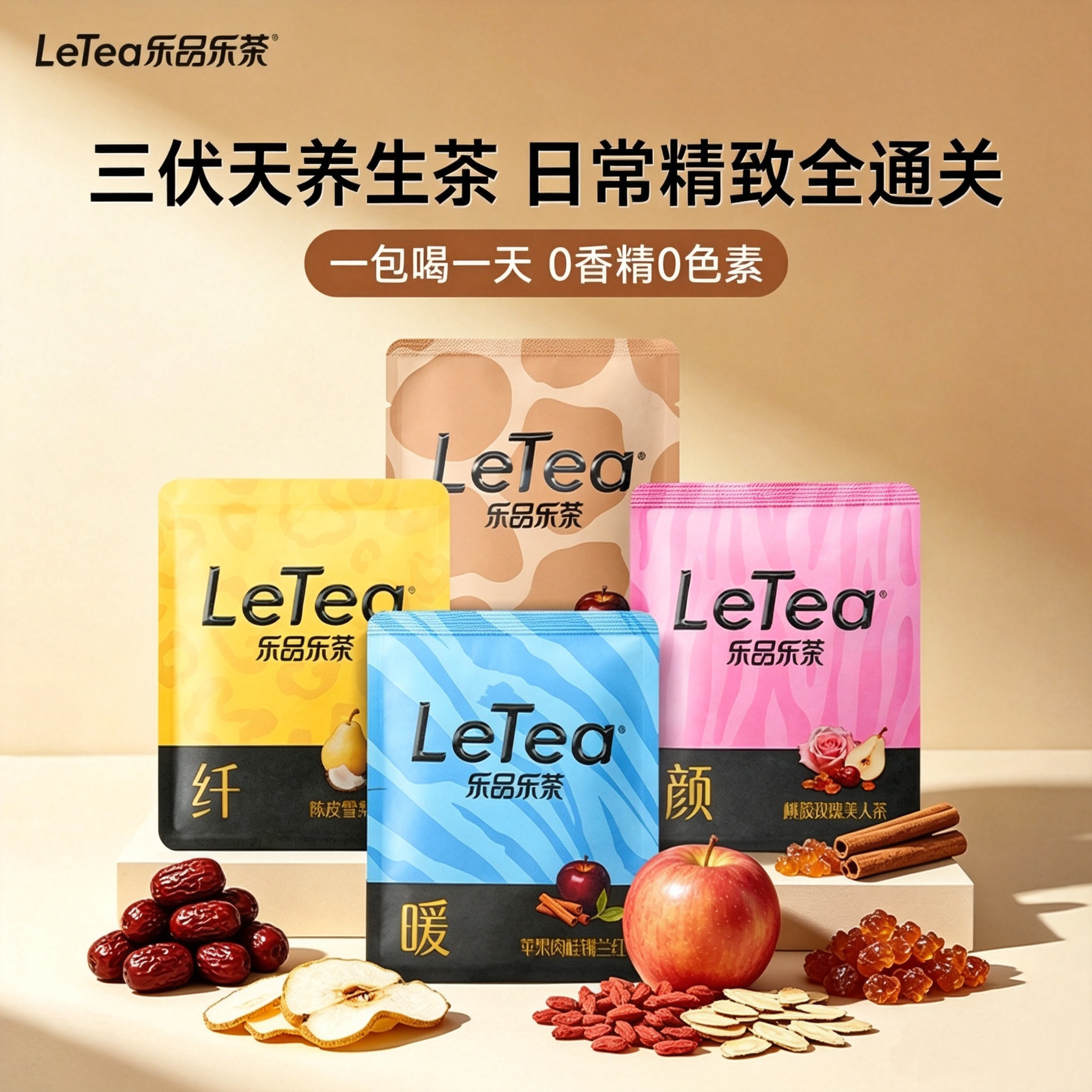 【顺手买一件】LeTea乐品乐茶养生茶试喝伴手礼玫瑰花果花茶包