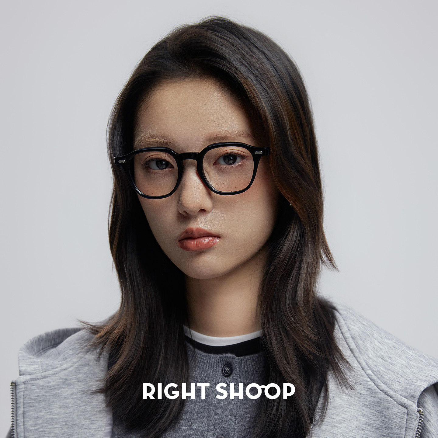 RIGHT SHOOP右店意大利板材手工潮高度数日版文青男唐草文艺眼架