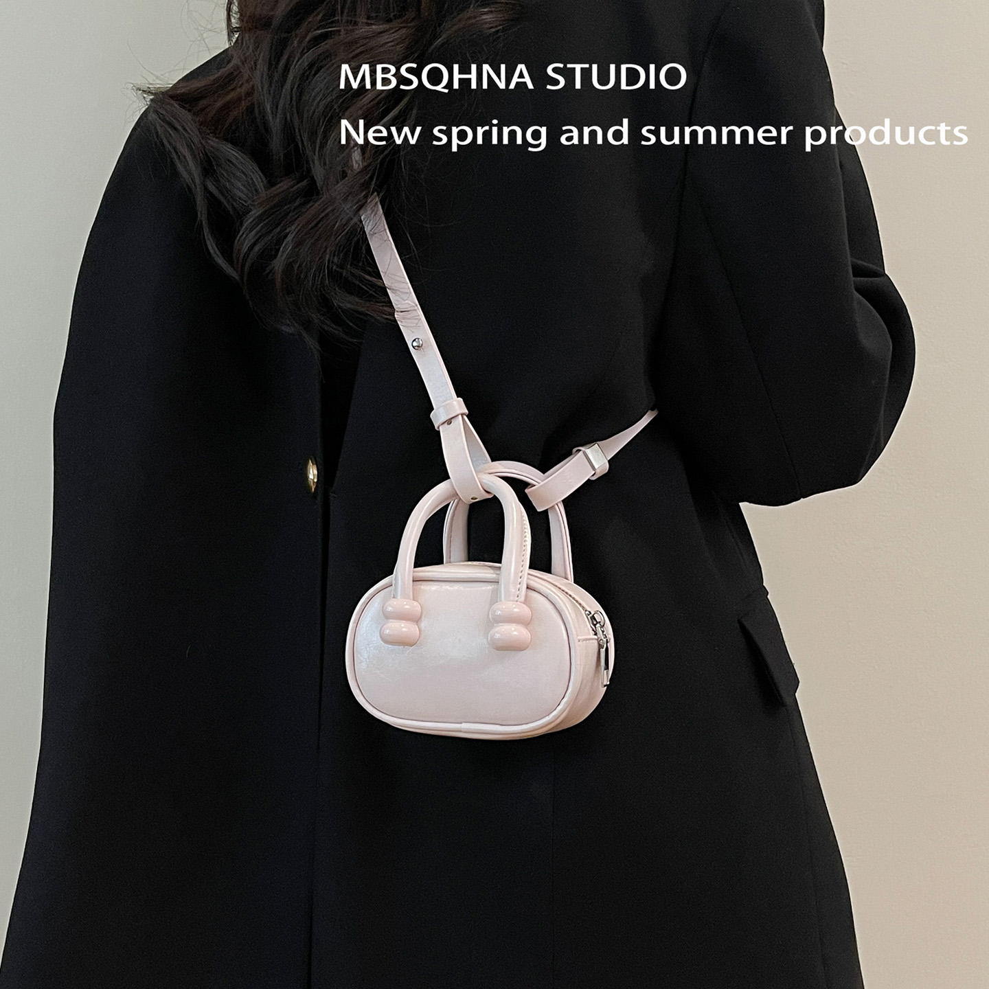 MBSQHNA小众洋气迷你小包包女2025新款时尚手拎包百搭斜挎口红包