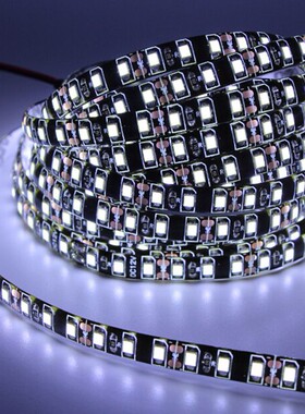 LED3528贴片灯带黑色底板低压12V120灯/米高亮柜台软灯条灯带
