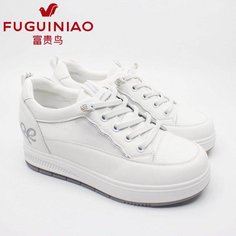 特价富贵鸟女鞋2025春新款系带