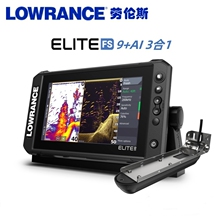 劳伦斯Lowrance声纳探鱼器elitefs7/9FS船用3D动态路亚鱼情探测器