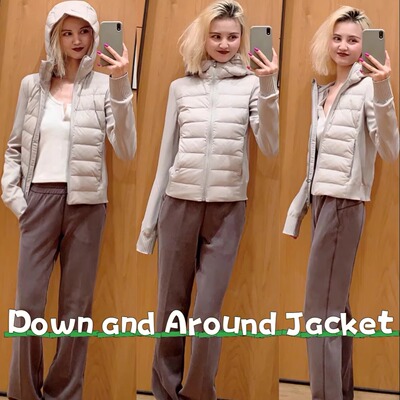 原Lu面料DownandAround羽绒服