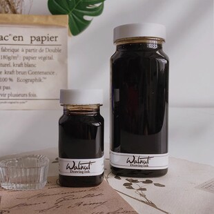 美国walnut胡桃木墨水 英文书法专用点尖蘸水笔 ESEROP圆体花体