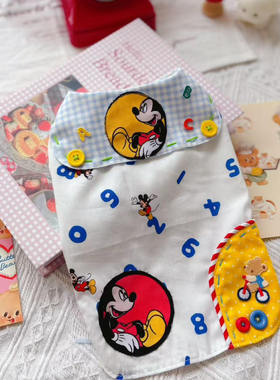 原创手工宠物衣服狗狗猫咪春夏水手领米奇衬衫泰迪比熊约克夏西施