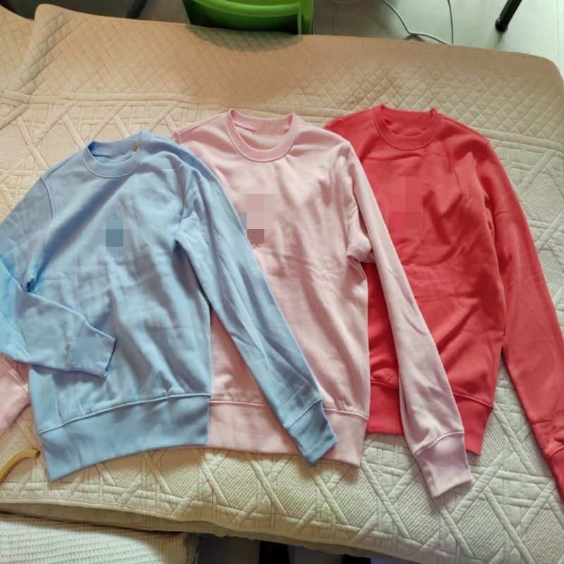 女士春秋新款圆领毛圈套头卫衣