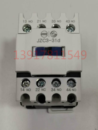 天水原装交流接触器式继电器JZC3-31d线圈AC24V48V110V220V380V