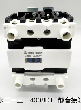 GSC1-4008DT CJX4-4008DT 天水二一三电梯专用四级静音交流接触器