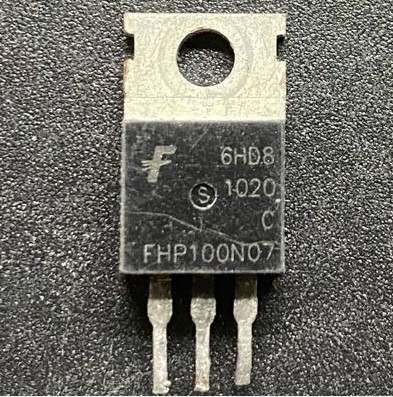原装进口拆机 FHP100N07 100N07 电动车控制器MOS管 代换75NF75