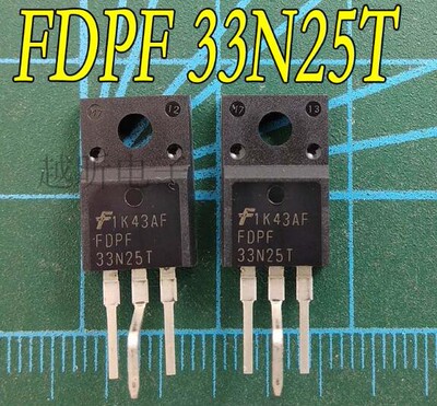 FDPF33N25T 33N25 250V 33A TO-220 原装进口拆机 场效应