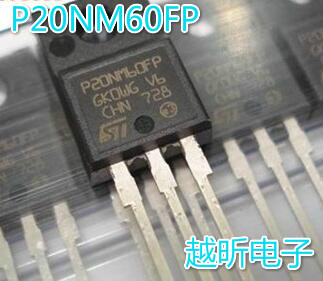 液晶电源用场效应管STP20NM60FP P20NM60FP 20N60拆机