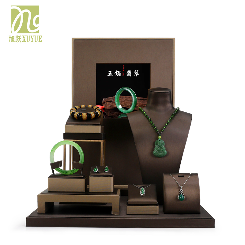 翡翠玉器展示道具珠宝橱窗陈列架
