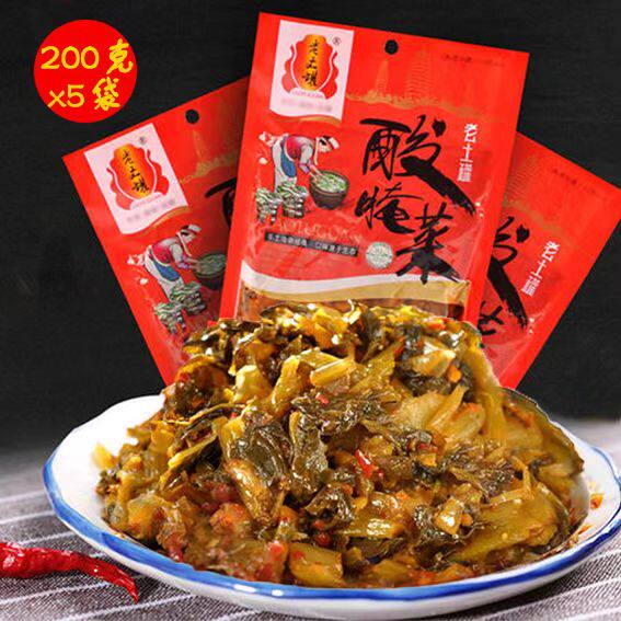云南特产老土罐大理弥渡酸菜200g/袋爽口下饭咸菜老腌菜米线调