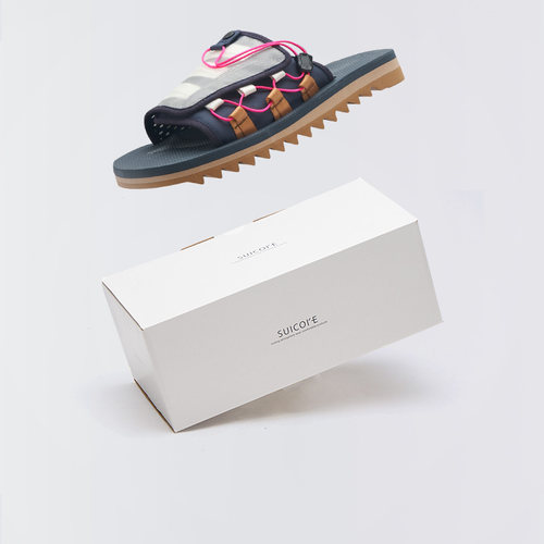 SUICOKE Dao-2日系超轻量vibram锯齿底拖鞋沙滩鞋OG-195-2-NAVY