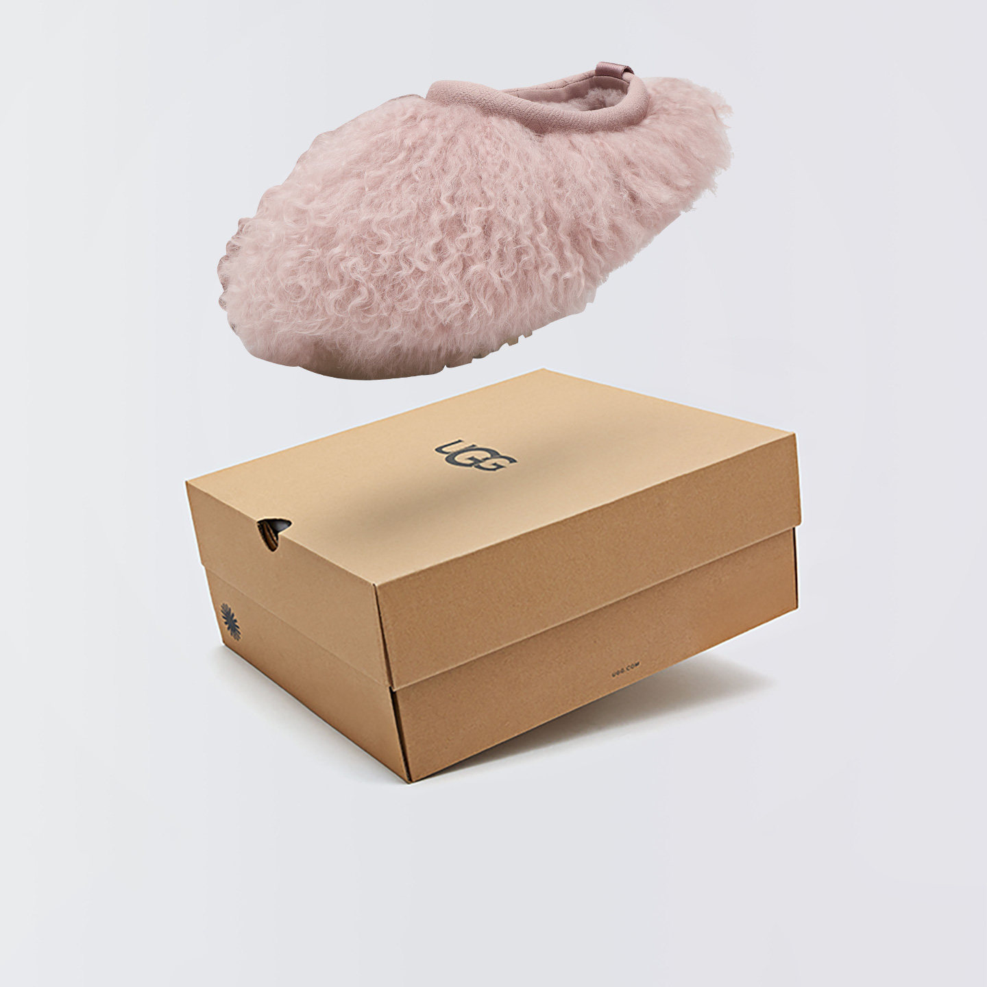 UGG Tazz Fluff Momma 女子保暖毛毛休闲一脚蹬包头棉鞋1179371