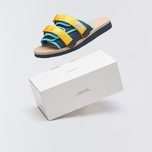 SUICOKE Moto-Cab 日系机能拼色魔术贴户外凉拖鞋OG-056Cab-GRAY
