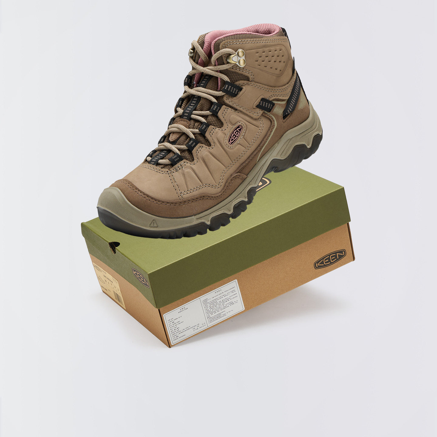 Keen/科恩Targhee 4 MID WP女款户外舒适耐磨登山徒步鞋1028990