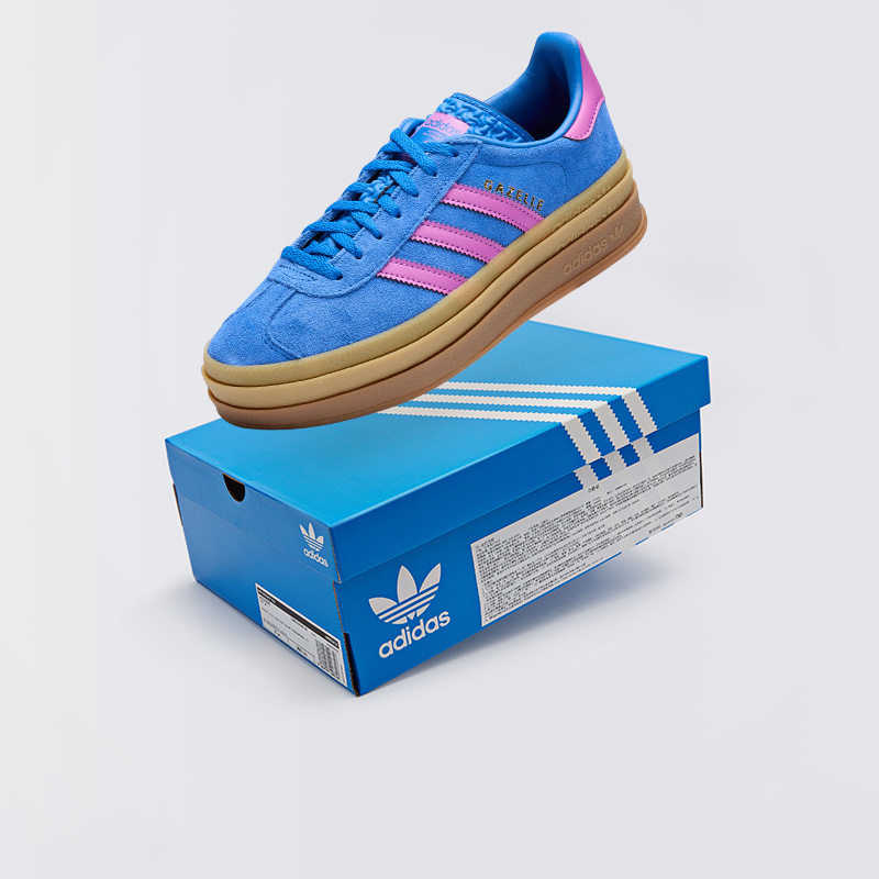 Adidas/阿迪达斯Gazelle Bold低帮厚底女子运动休闲板鞋 IG4367