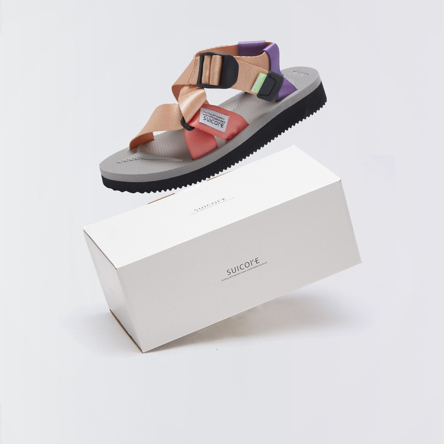 SUICOKE Suicoke CHIN2-Cab男女日式山系休闲运动拖鞋沙滩凉鞋