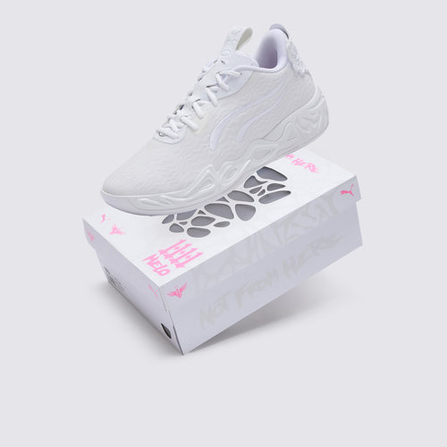 Puma/彪马男女MB.04 Lo Ice White缓震防滑运动篮球鞋 311319-01