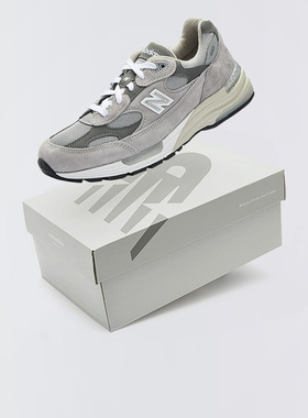 New Balance/NB992系列舒适百搭防滑耐磨运动鞋低帮跑步鞋 U992GY