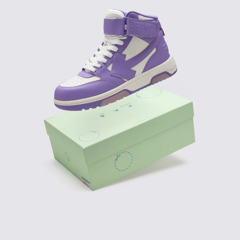 Off-White箭头拼接运动休闲板鞋