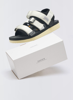 SUICOKE Chin2-Cab日系机能调节魔术贴速干凉鞋 OG-044V-WHITE