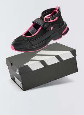Adidas/阿迪达斯 Formotion 新款玛丽珍鞋黑粉色厚底休闲鞋KJ0856