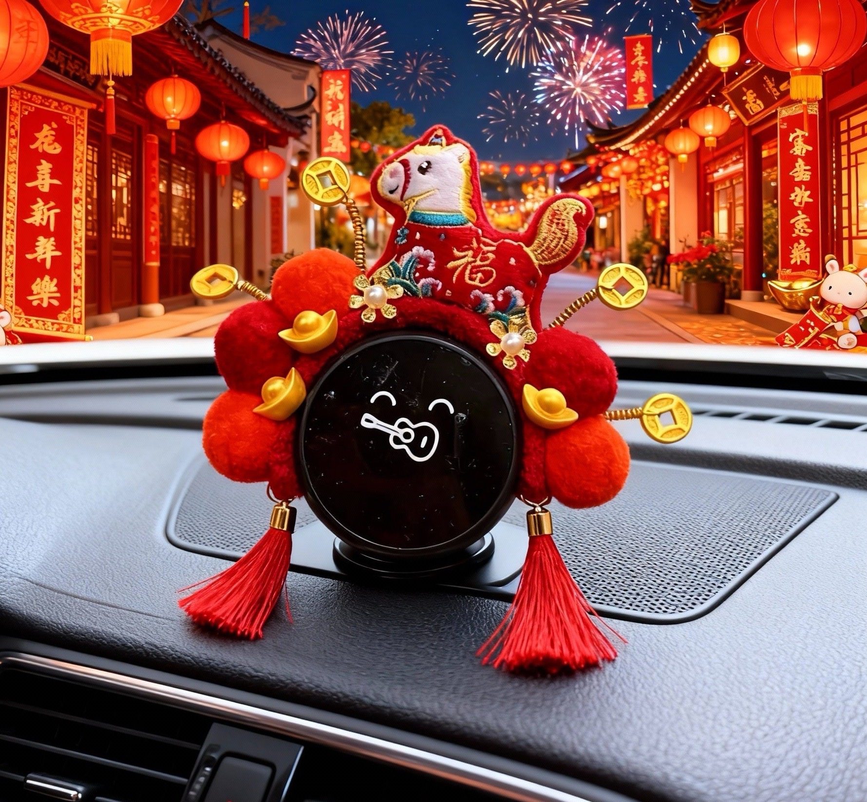 蔚来汽车nomi帽子新年马年手工发箍帽子德施曼可用,汽车用品/电子/清洗/改装,摆件,淘宝优惠券,粉丝福利购,淘宝优惠卷